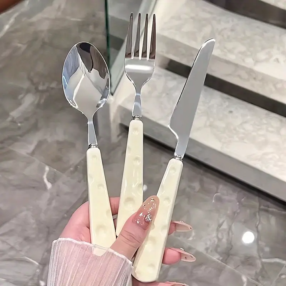 모조 세라믹 치즈 식기세트